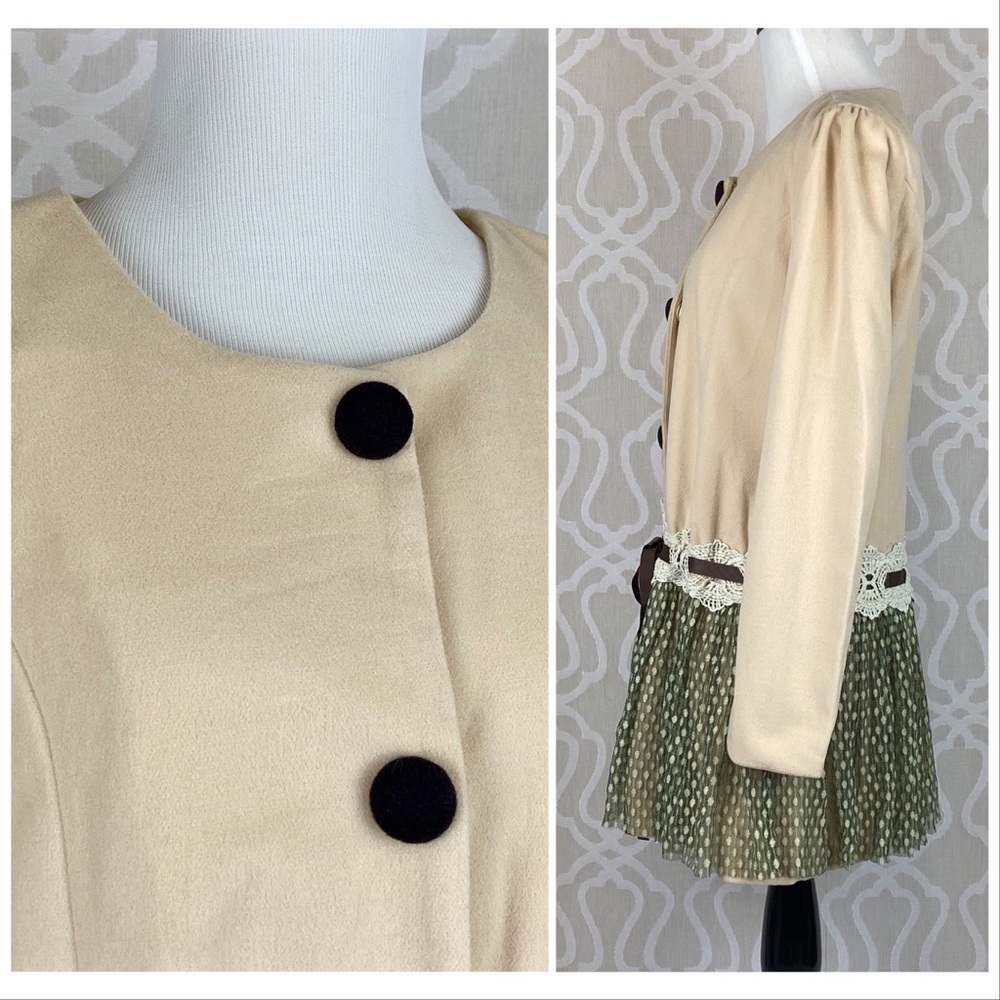 Hepburn 50's Classic Pea Coat Dress - Picture 7 of 8